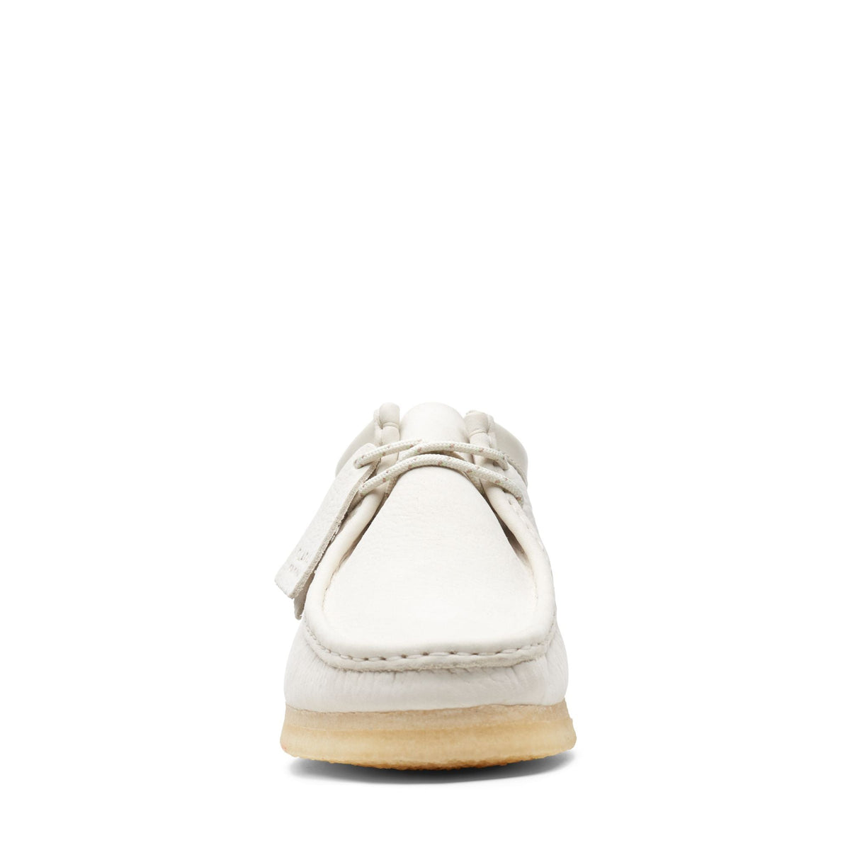 Clarks Originals Wallabee Men's Off White Nubuck 26166299 — rear view