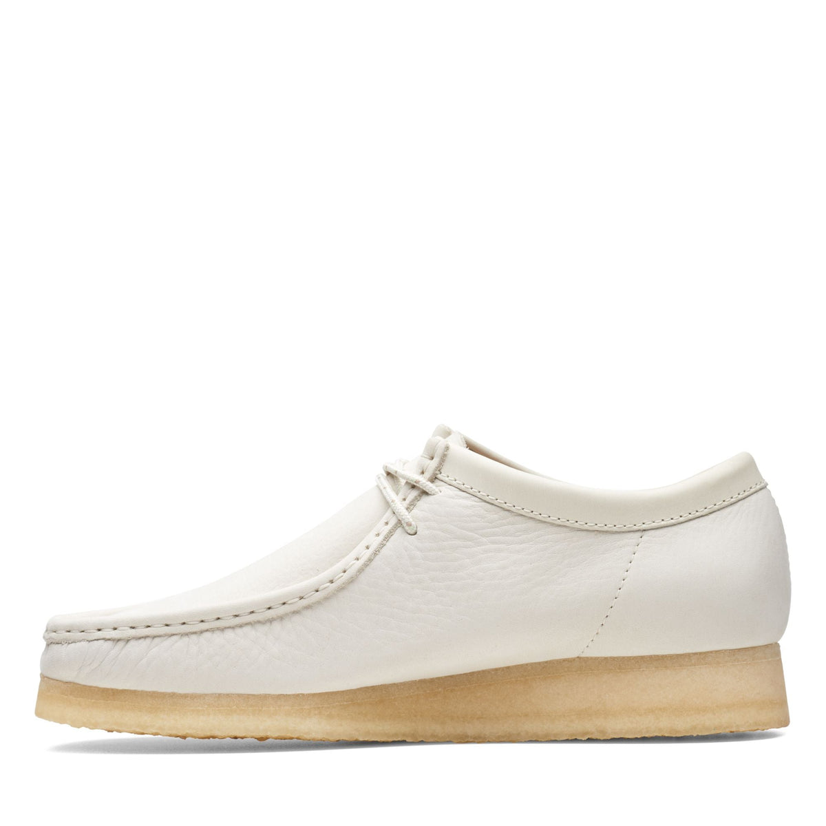 Clarks Originals Wallabee Men's Off White Nubuck 26166299 — detail view
