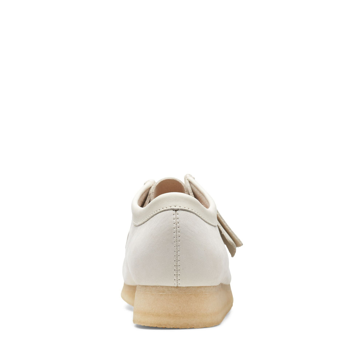 Clarks Originals Wallabee Men's Off White Nubuck 26166299 — top view