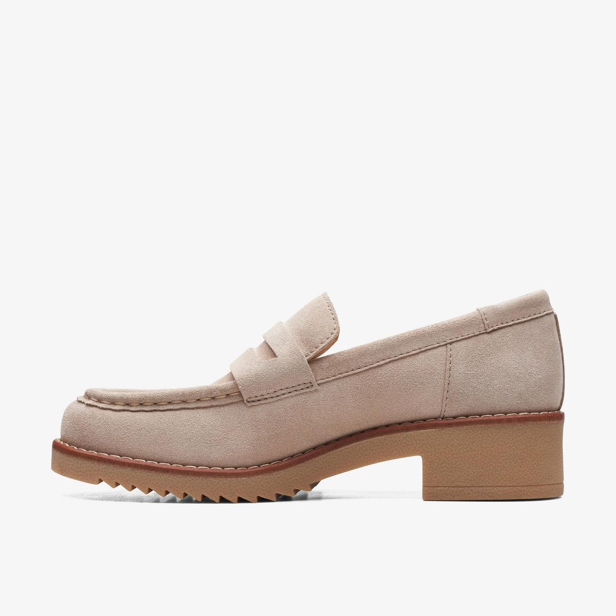 Clarks EDEN STYLE Women's Sand Suede 26166686 — side view