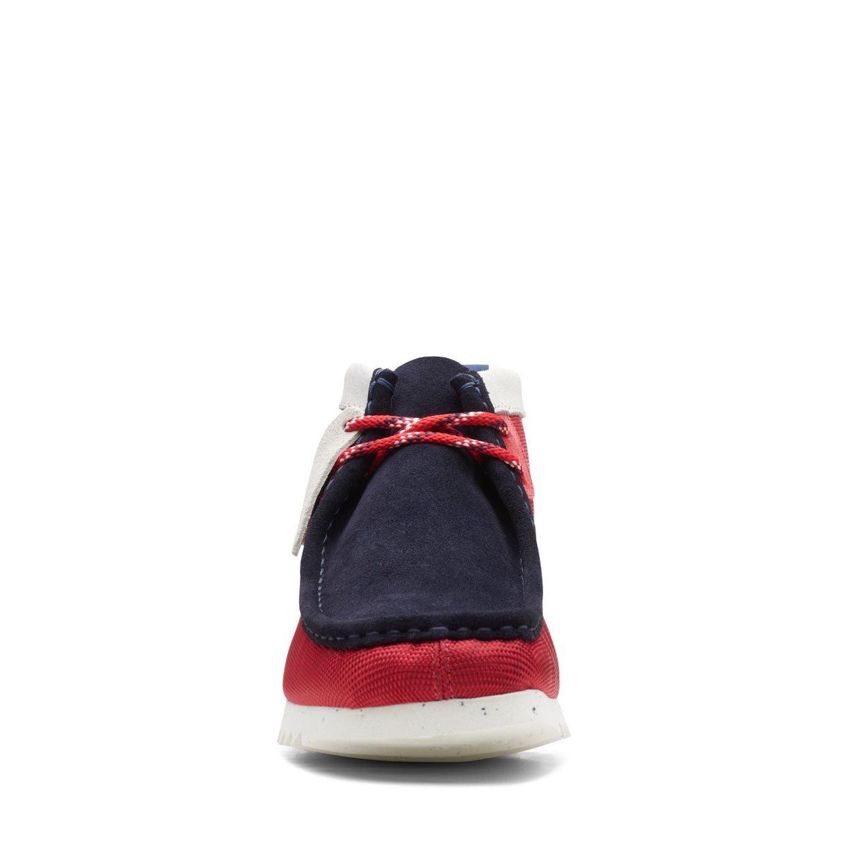 Clarks Originals Wallabee FTRE Men's Red/Ink Suede 26167235 — rear view