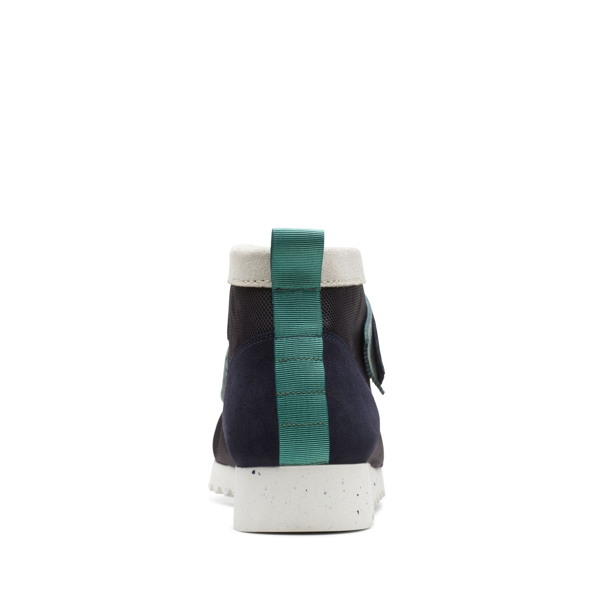Clarks Originals Wallabee Men's Blue/Green Suede/Mesh 26167237 — top view