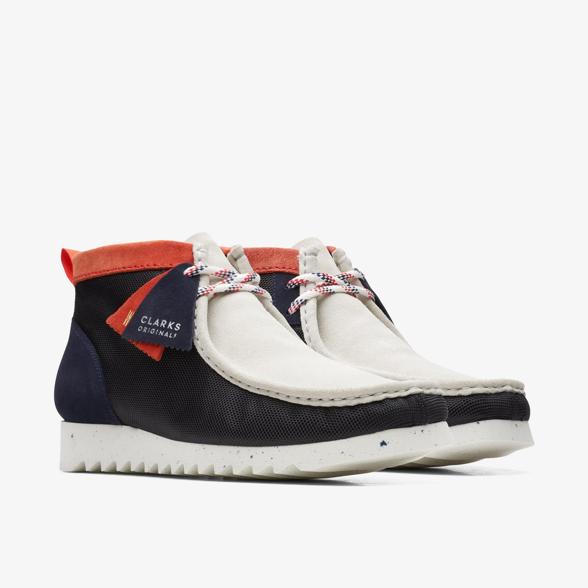 Clarks Originals Wallabee Future Men's Ink/White 26167239 — sole view