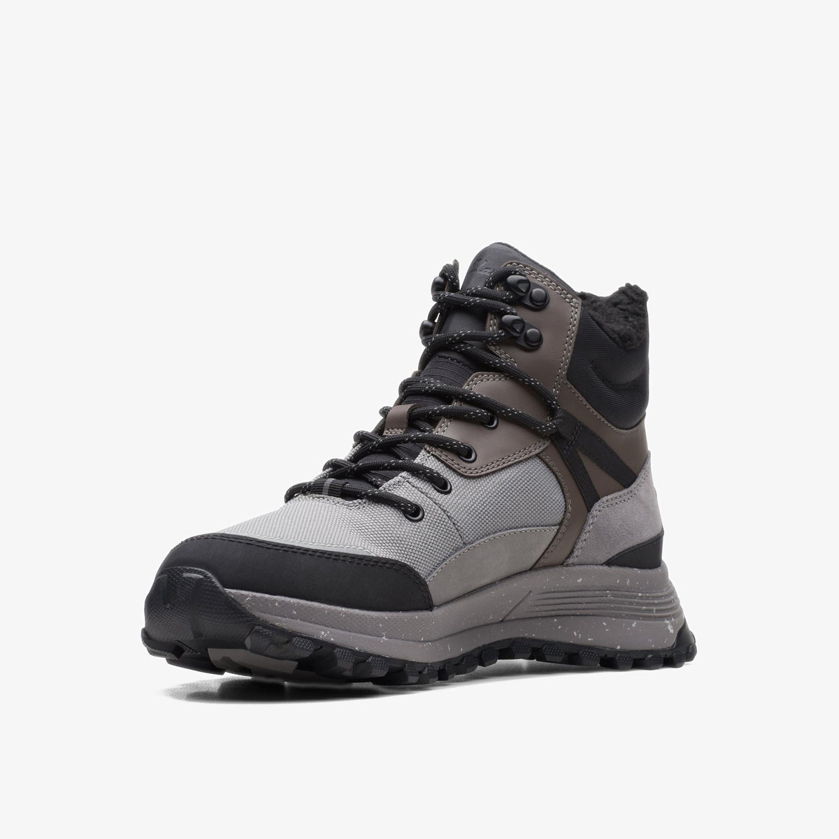 Clarks ATL Trek Sky GTX Women's Grey Leather/Suede/Textile 26167445 — sole view