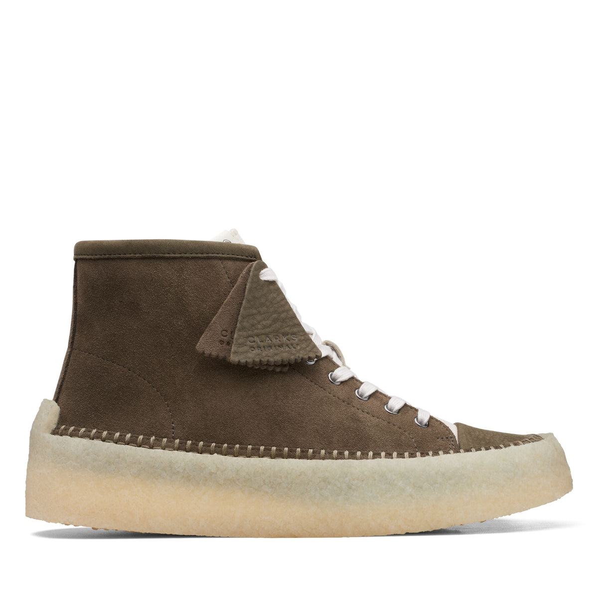 Clarks Originals Caravan Mid Men's Green Suede 26167696