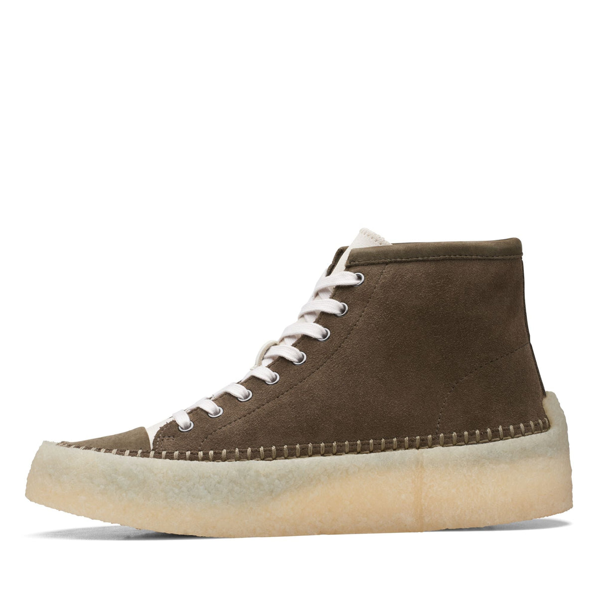 Clarks Originals Caravan Mid Men's Green 26167696 — detail view