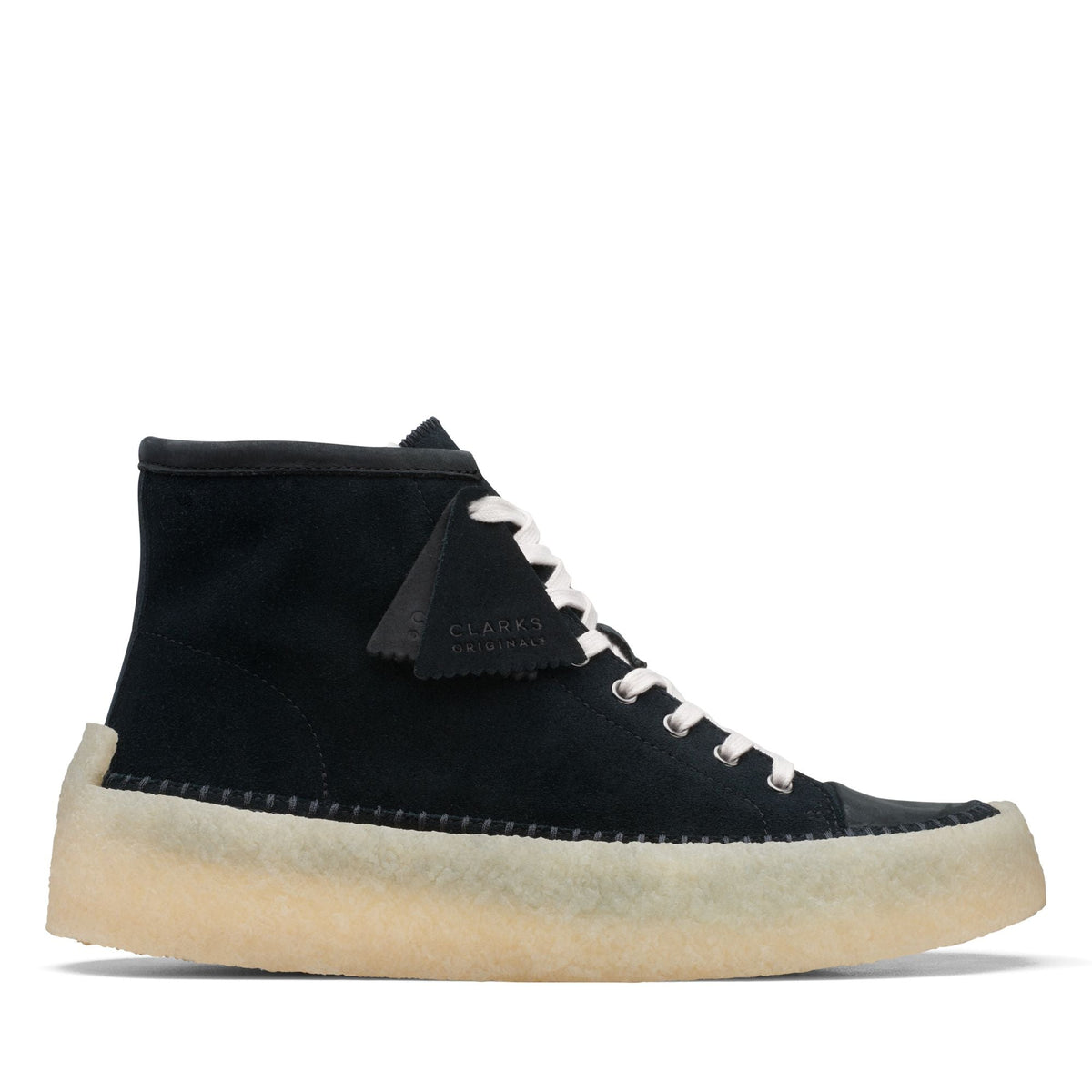 Clarks Originals Caravan Mid Men's Black Leather 26167697