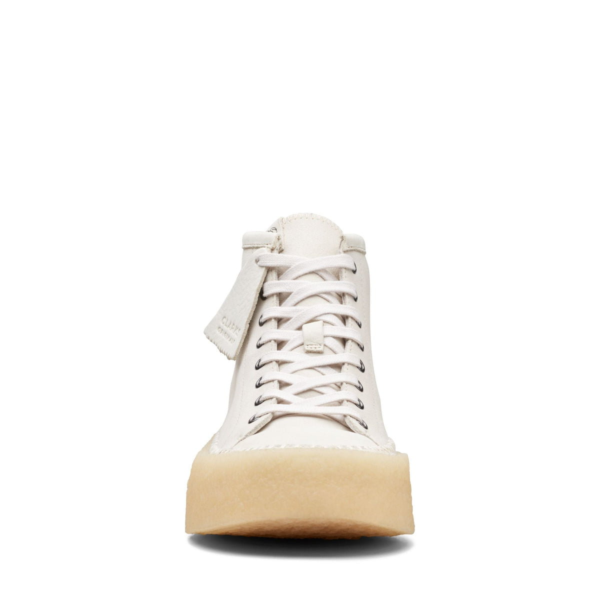 Clarks Originals Caravan Mid Men's White 26167698 — rear view