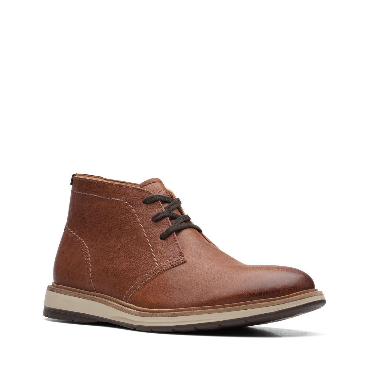 Clarks Chantry Mid Men's Brown Leather 26167708 — side view