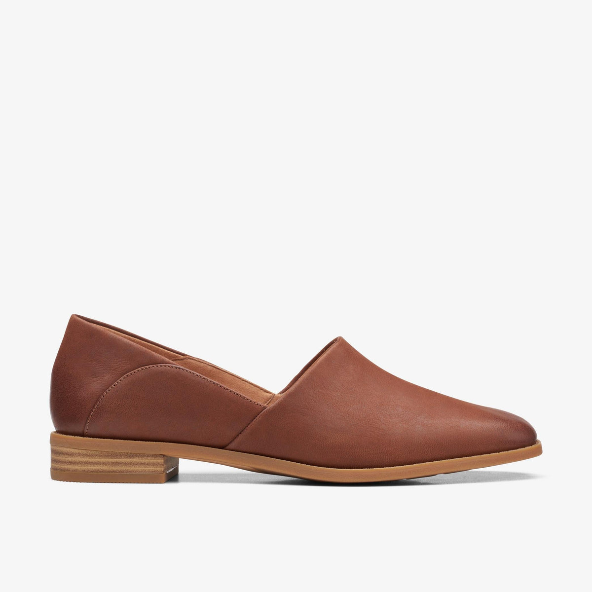 Clarks Pure Belle Women's Dark Tan Leather 26167800