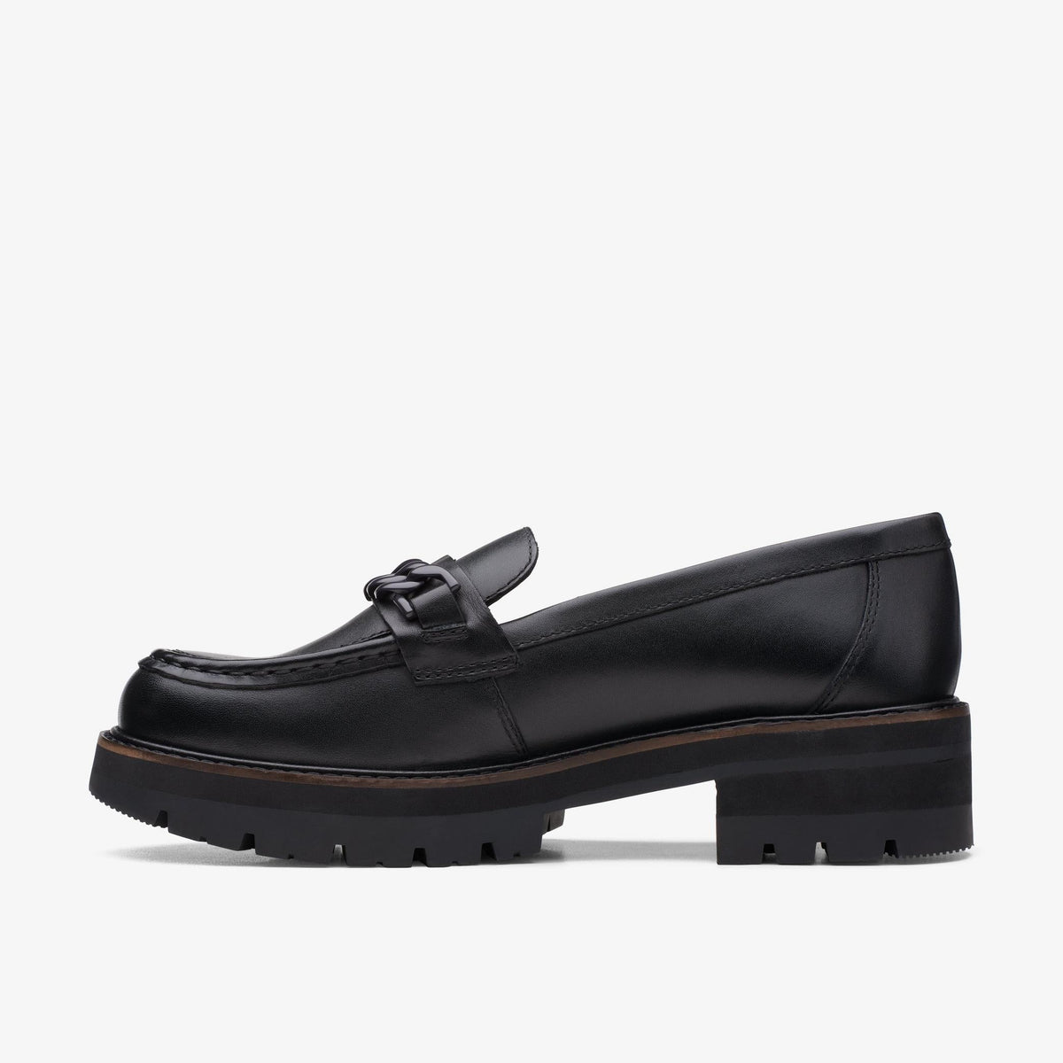 Clarks Orianna Edge Women's Black Leather 26167817 — side view