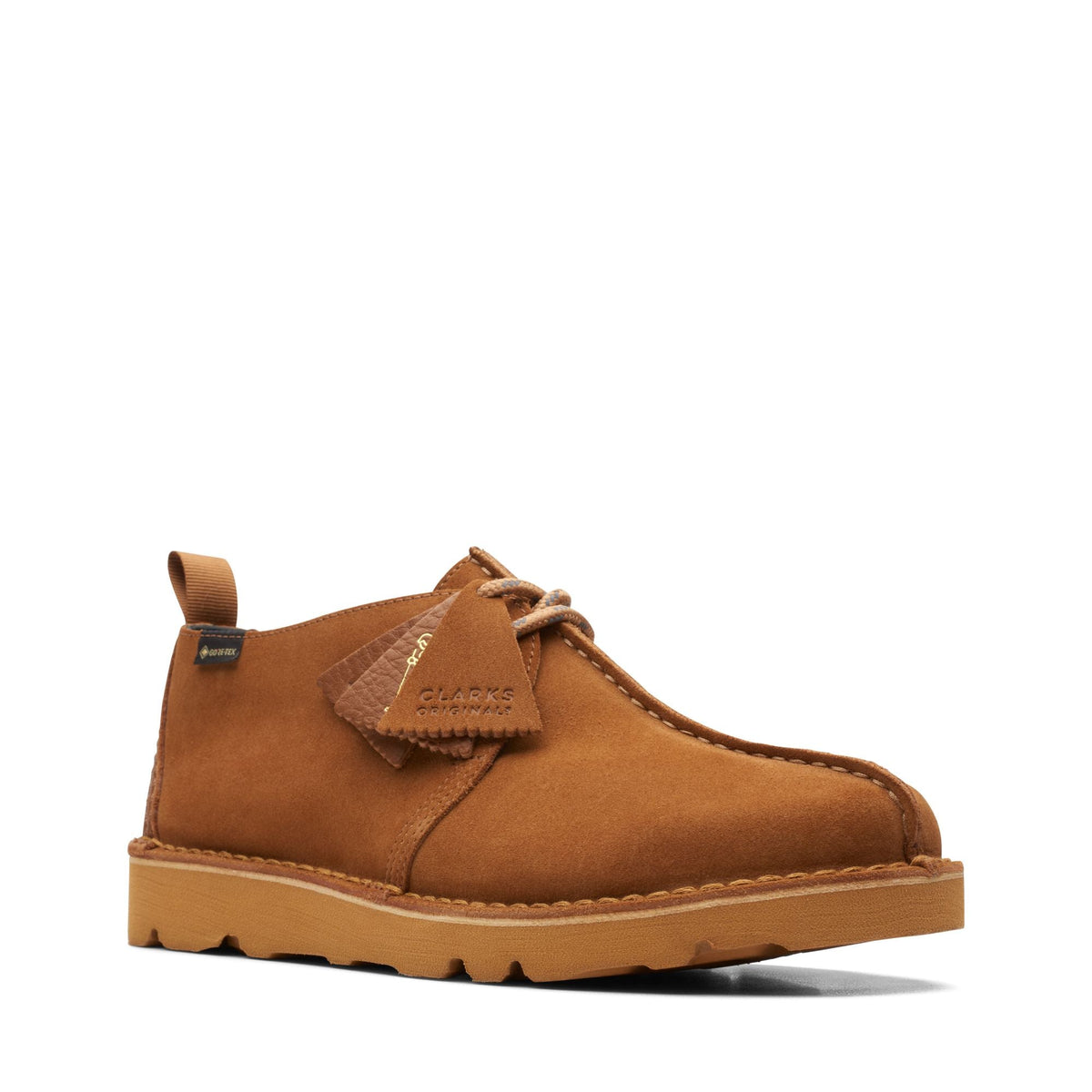 Clarks Originals Desert Trek GTX Men's Brown Suede 26167869 — side view