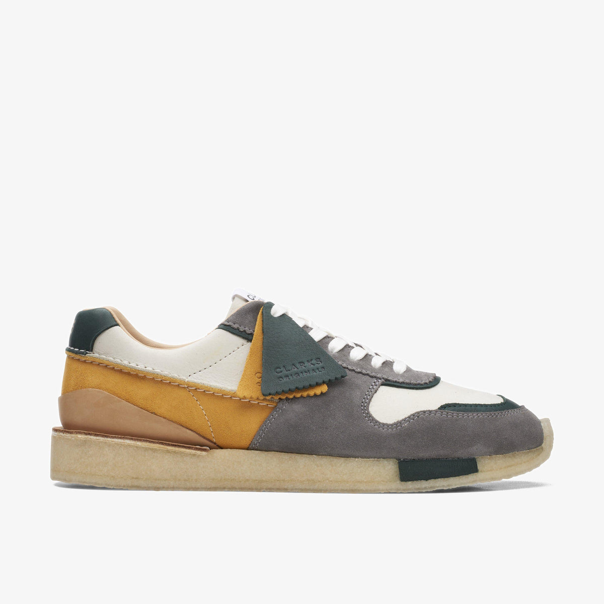 Clarks Torrun Men's Grey Combi Suede and Textile 26167870