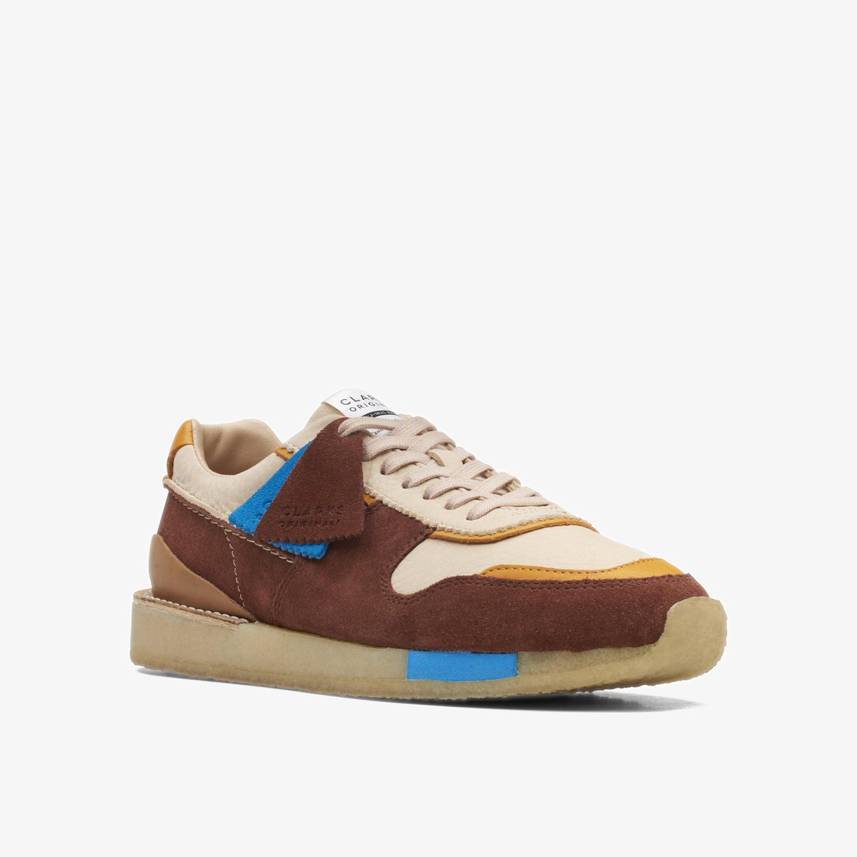 Clarks Torrun Men's Tan Combi 26167871 — rear view