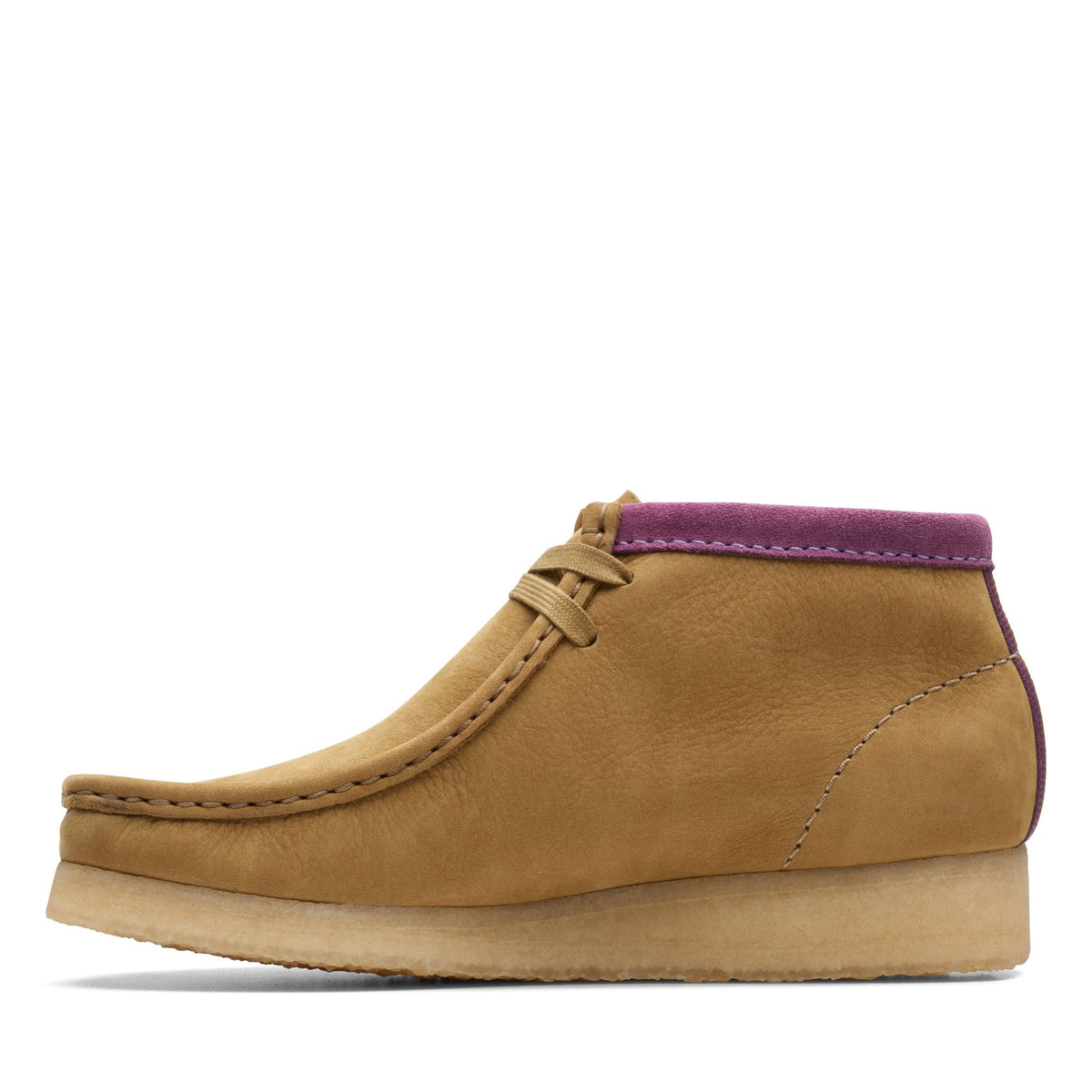 Clarks Originals Wallabee Boot - Oakmoss Combi Women's Oakmoss Combi 26167961 — detail view