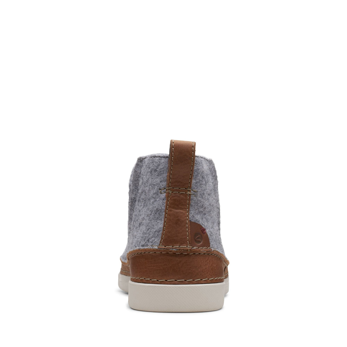 Clarks Gereld Easy Men's Grey Leather and Fabric 26168239 — top view