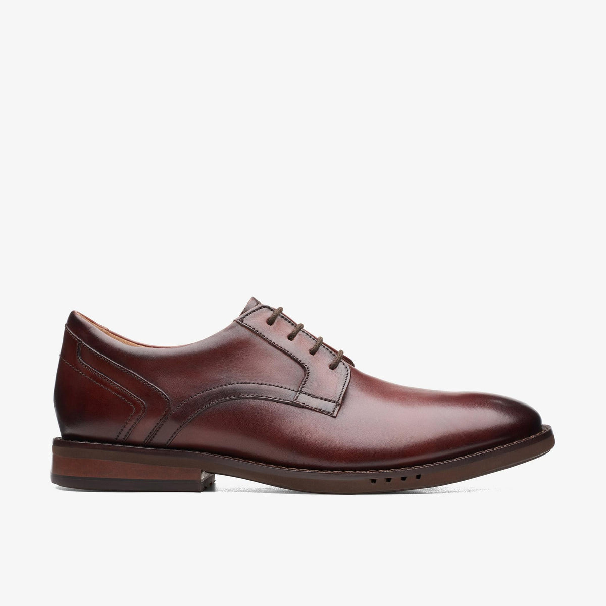 Clarks Un Hugh Lace Men's Brown Leather 26168323
