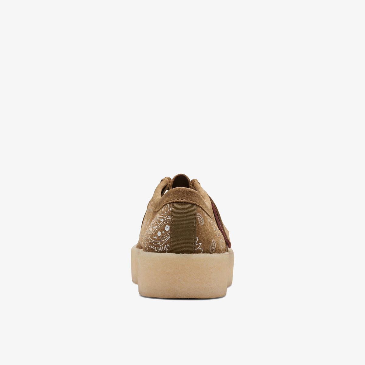 Clarks Originals Wallabee Cup Men's Dark Olive Print 26168523 — detail view