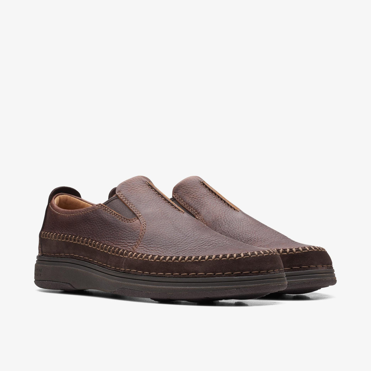Clarks Nature 5 Walk Men's Dark Brown Combi 26168558 — sole view