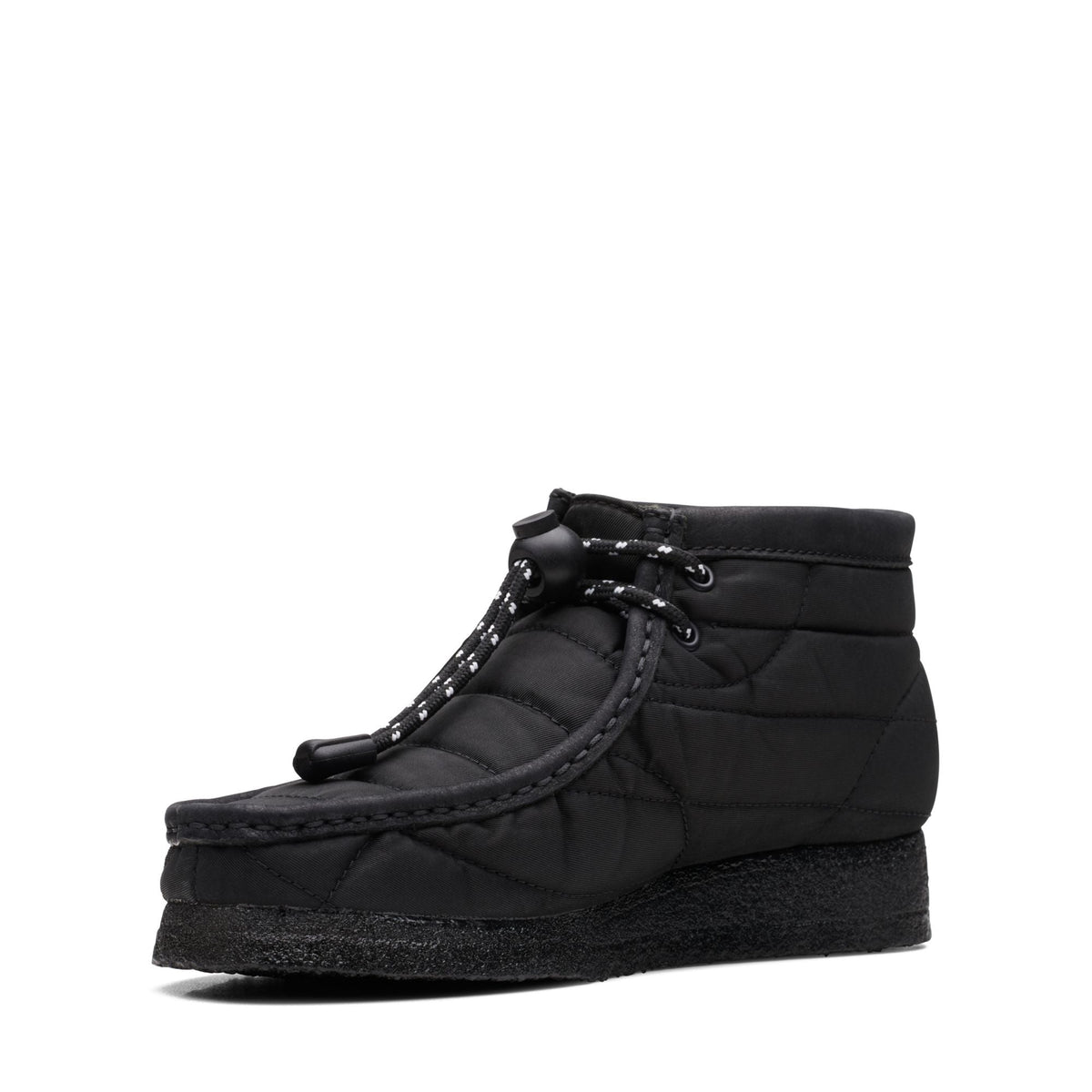 Clarks Originals Wallabee Boot Women's Black 26168587 — sole view