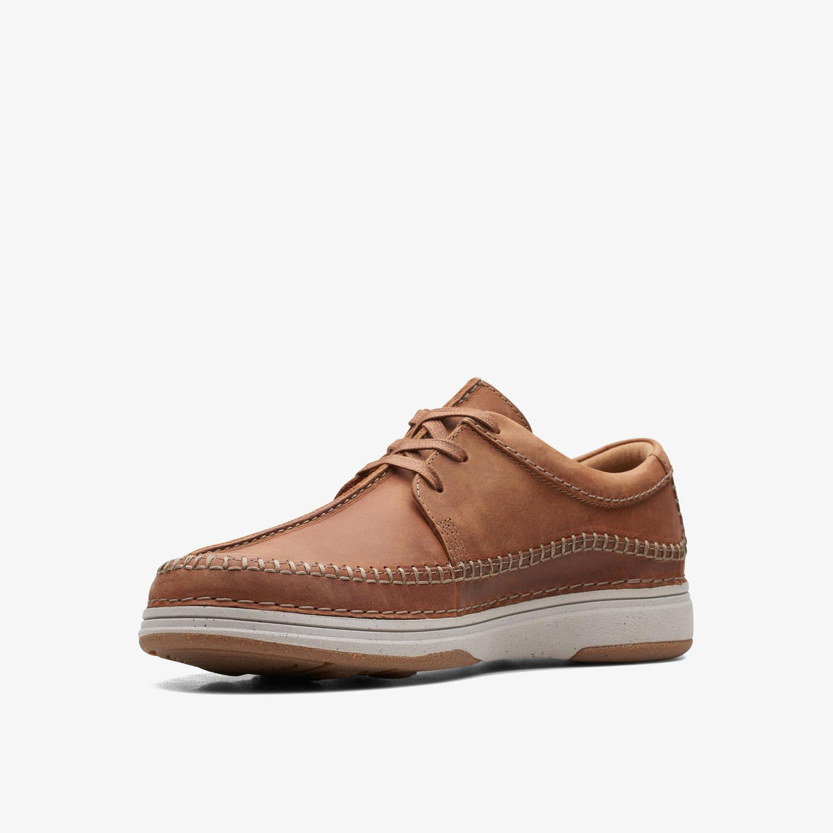 Clarks Nature 5 Tie Men's Beeswax Leather 26168592 — sole view