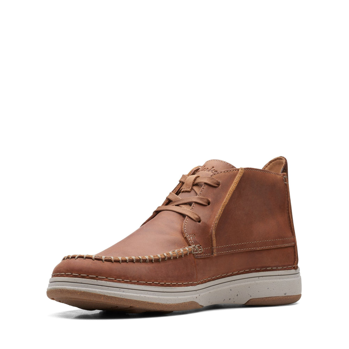 Clarks Nature 5 Mid Men's Brown Leather 26168603 — sole view