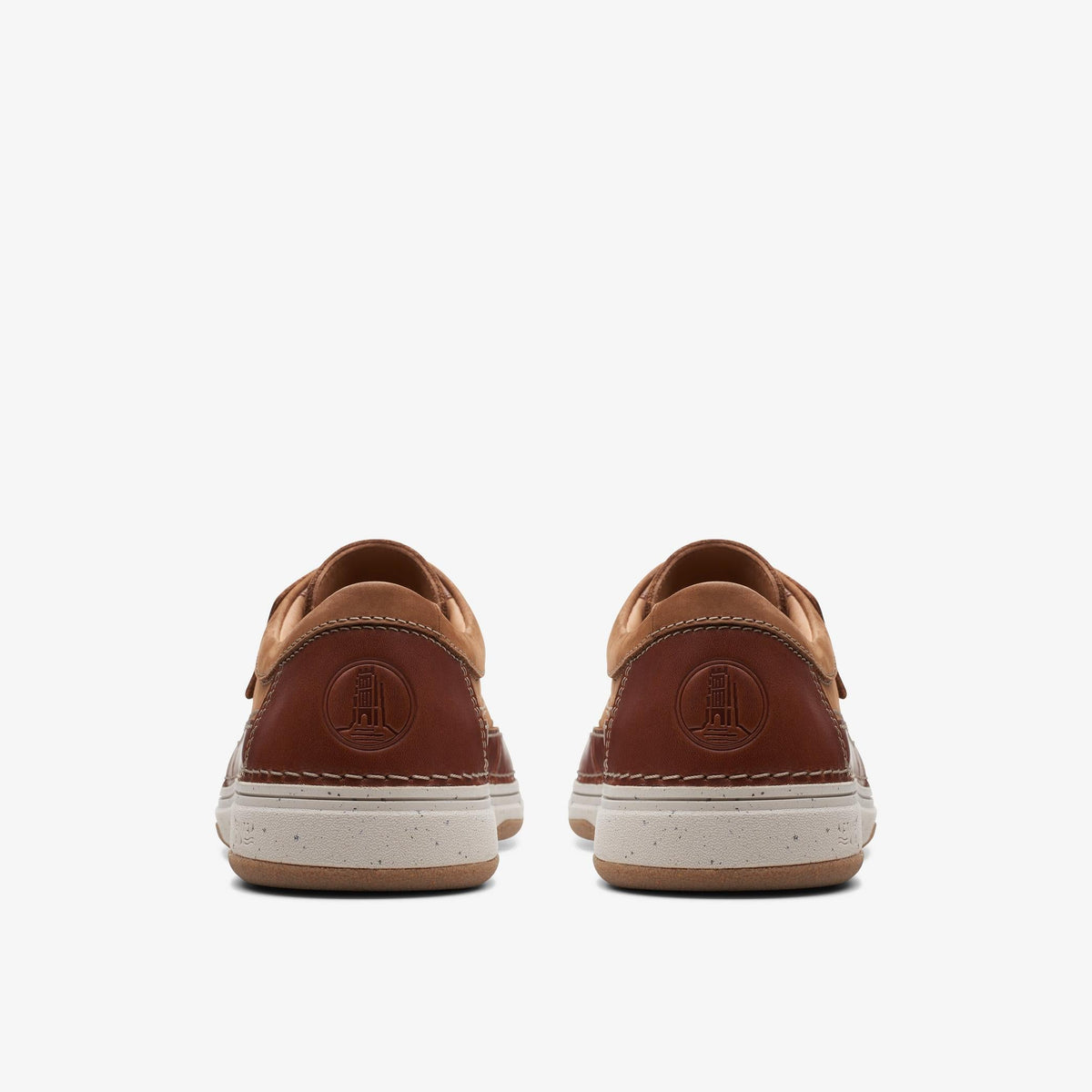 Clarks Nature 5 Lo (Wide) Men's Dark Tan Combi Nubuck 26168613 — detail view