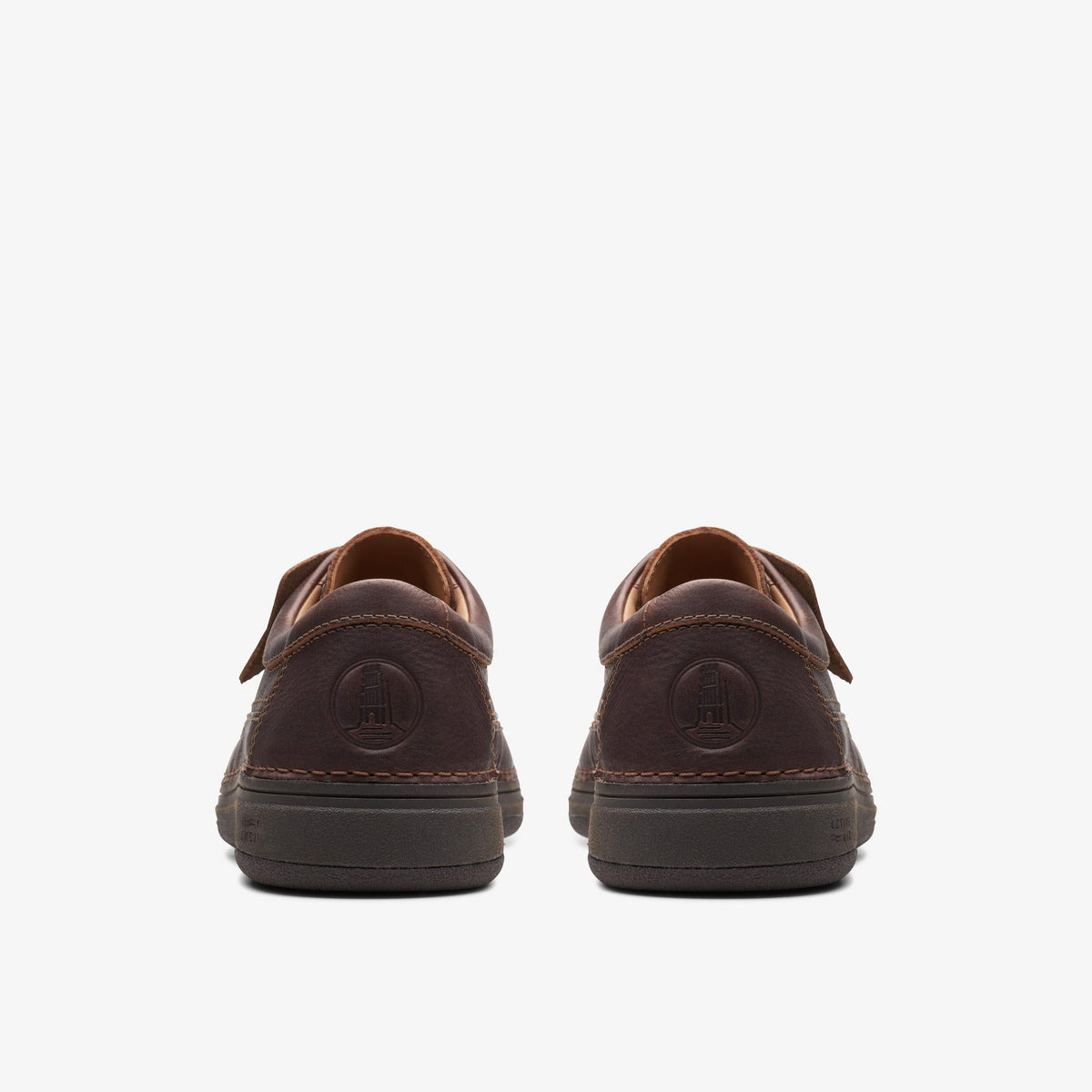 Clarks Nature 5 Lo Men's Dark Brown Leather 26168614 — detail view