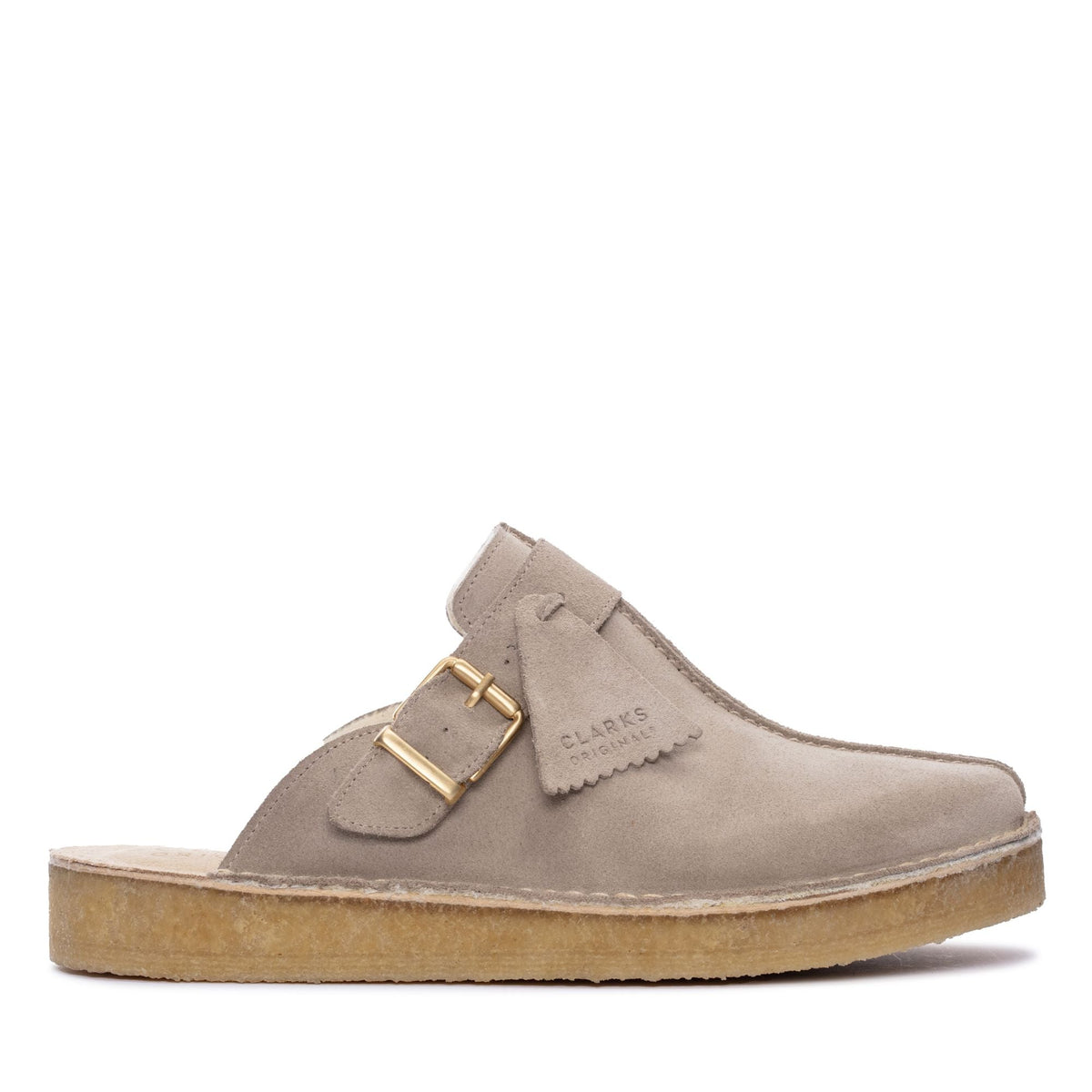 Clarks Originals Trek Mule Men's Sand Wlined Suede 26168619