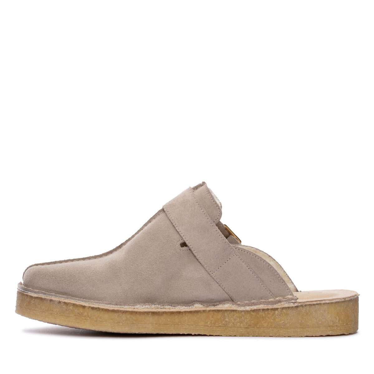 Clarks Originals Trek Mule Men's Sand Wlined Suede 26168619 — detail view