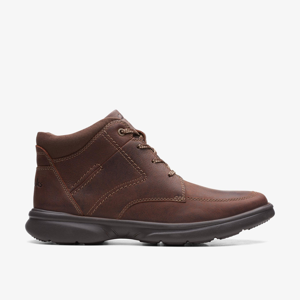 Clarks Bradley Mid Men's Brown Tumb Leather 26168657