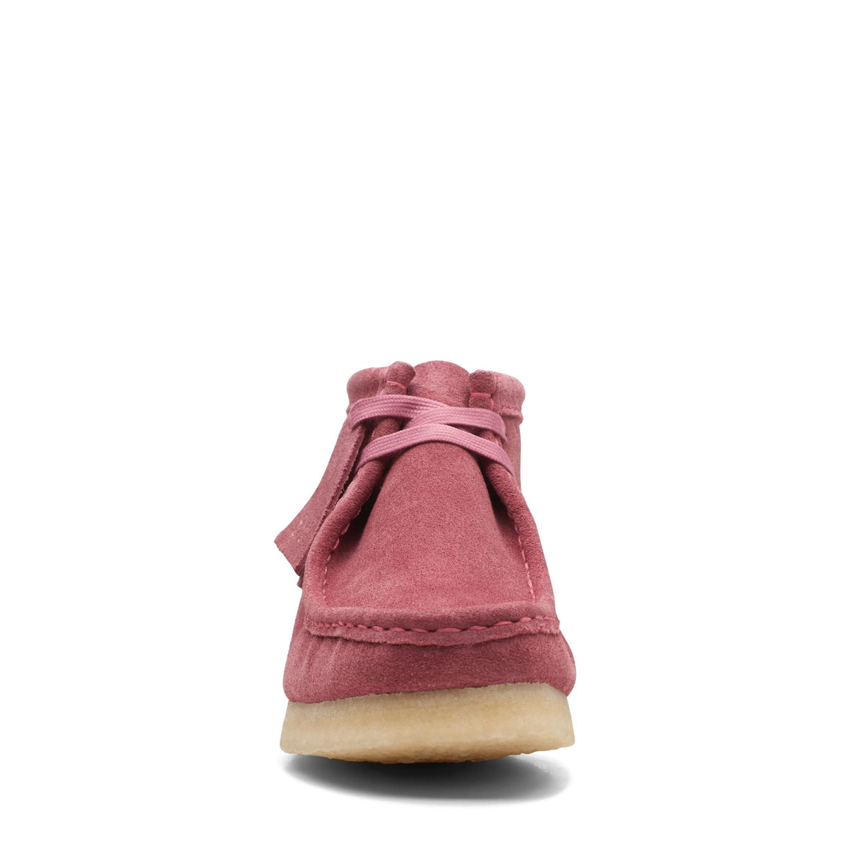 Clarks Originals Wallabee Boot Women's Pink 26168667 — rear view