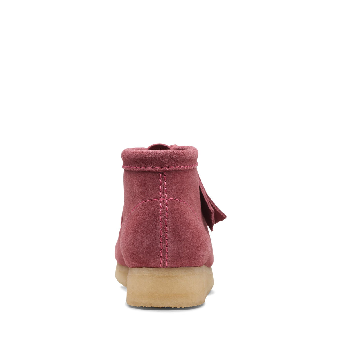 Clarks Originals Wallabee Boot Women's Pink 26168667 — top view