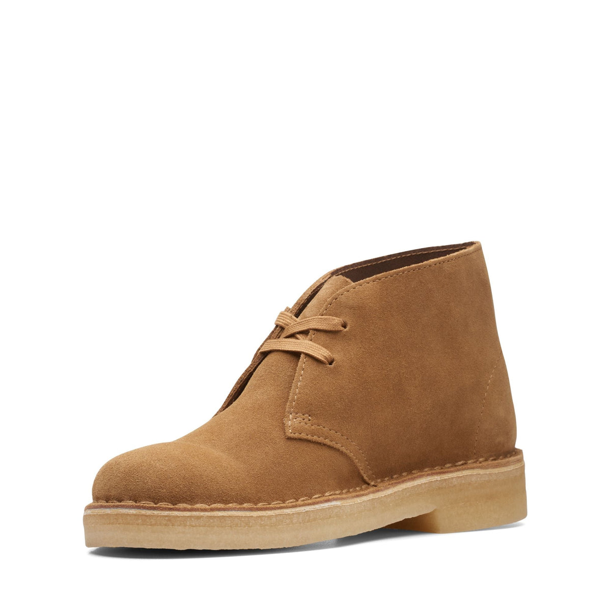 Clarks Originals Desert Boot Women's Dark Sand Suede 26168782 — sole view