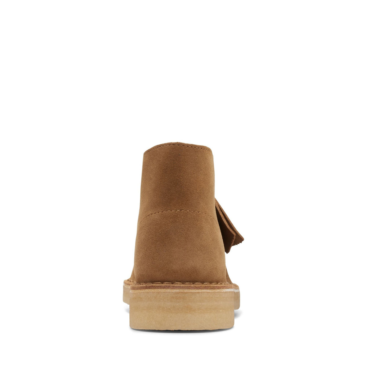 Clarks Originals Desert Boot Women's Dark Sand Suede 26168782 — top view