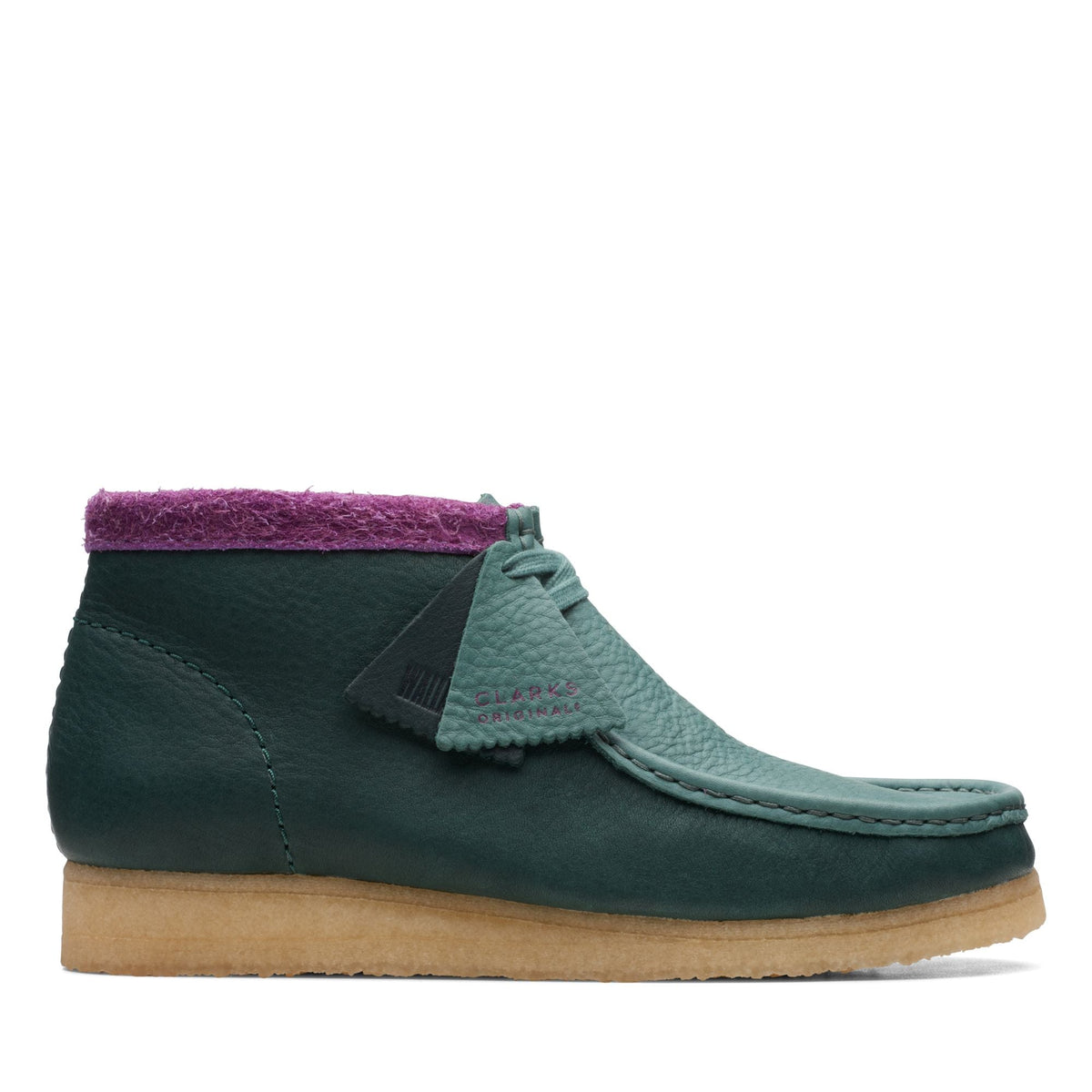 Clarks Originals Wallabee Men's Green Combi Suede 26168831