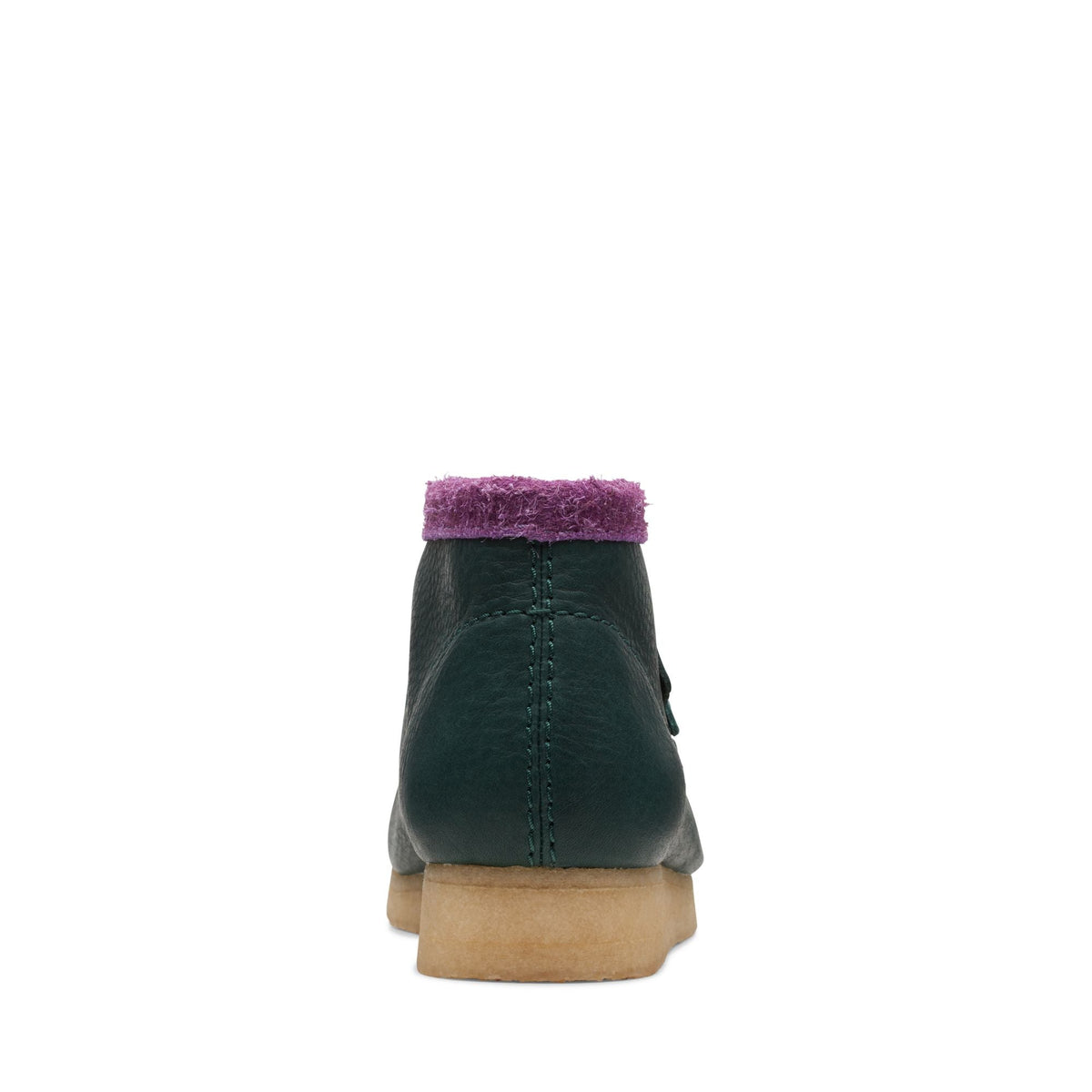 Clarks Originals Wallabee Boot Men's Green Purple Combi Leather 26168831 - additional view 4