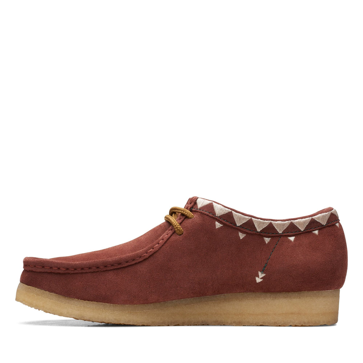 Clarks Originals Wallabee Men's Red 26168847 — detail view