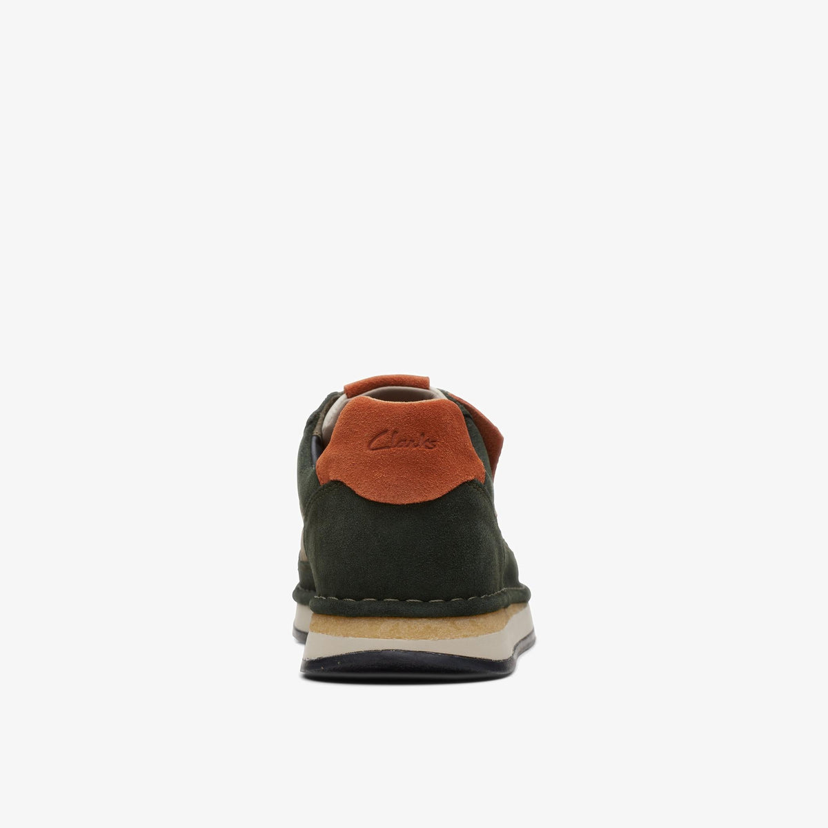 Clarks Craft Run Tor Men's Olive Combination 26169229 — detail view