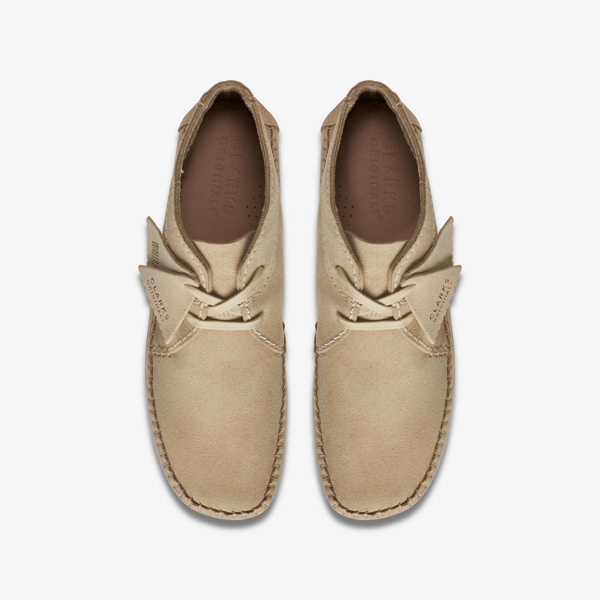 Clarks Originals Weaver Boot Men's Maple Suede 26169234 — top view