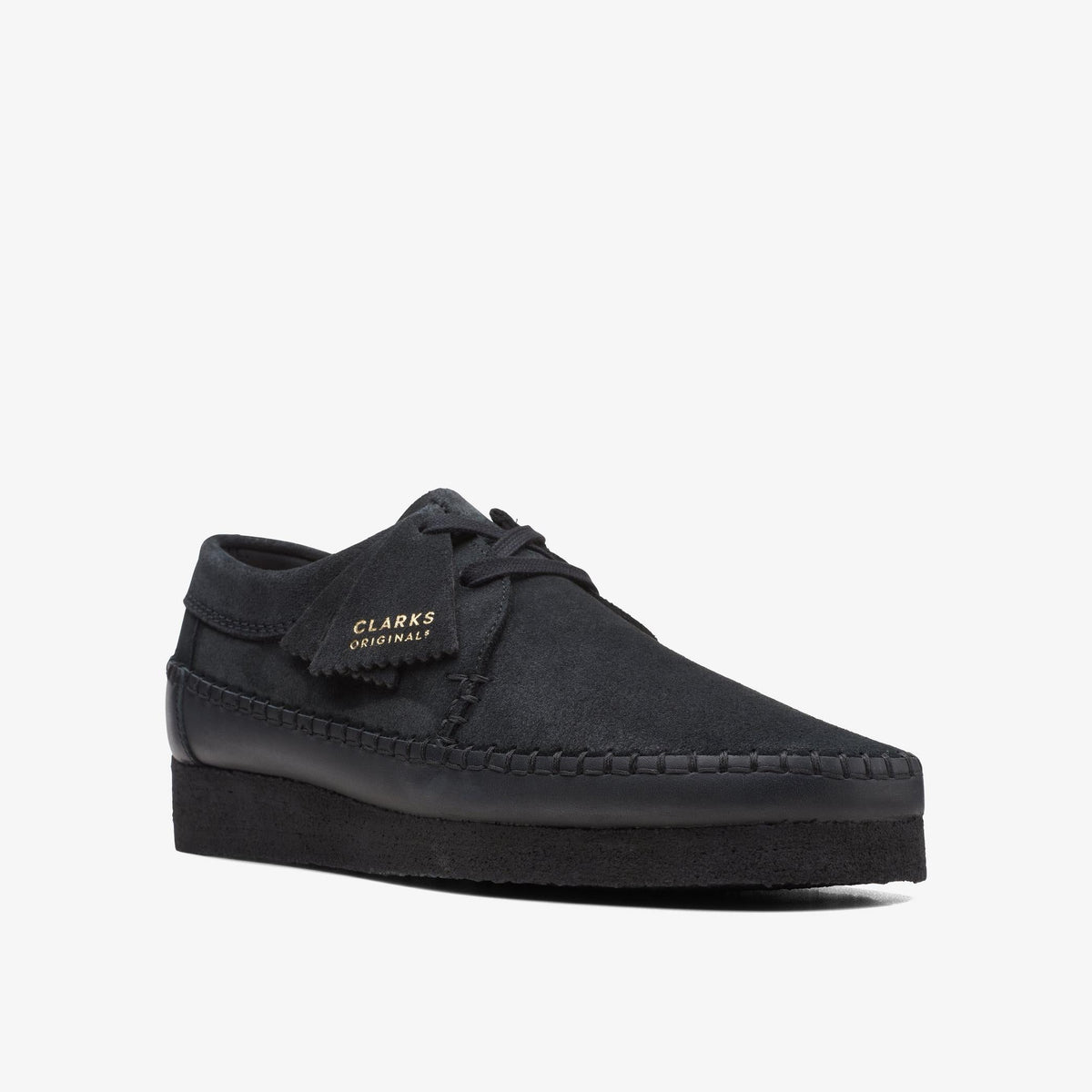 Clarks Originals Weaver Men's Charcoal 26169443 — rear view
