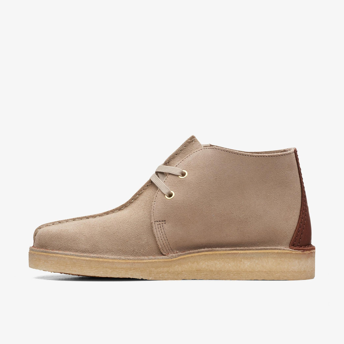 Clarks Originals Trek Hi 50 Men's Sand Suede 26169535 — side view