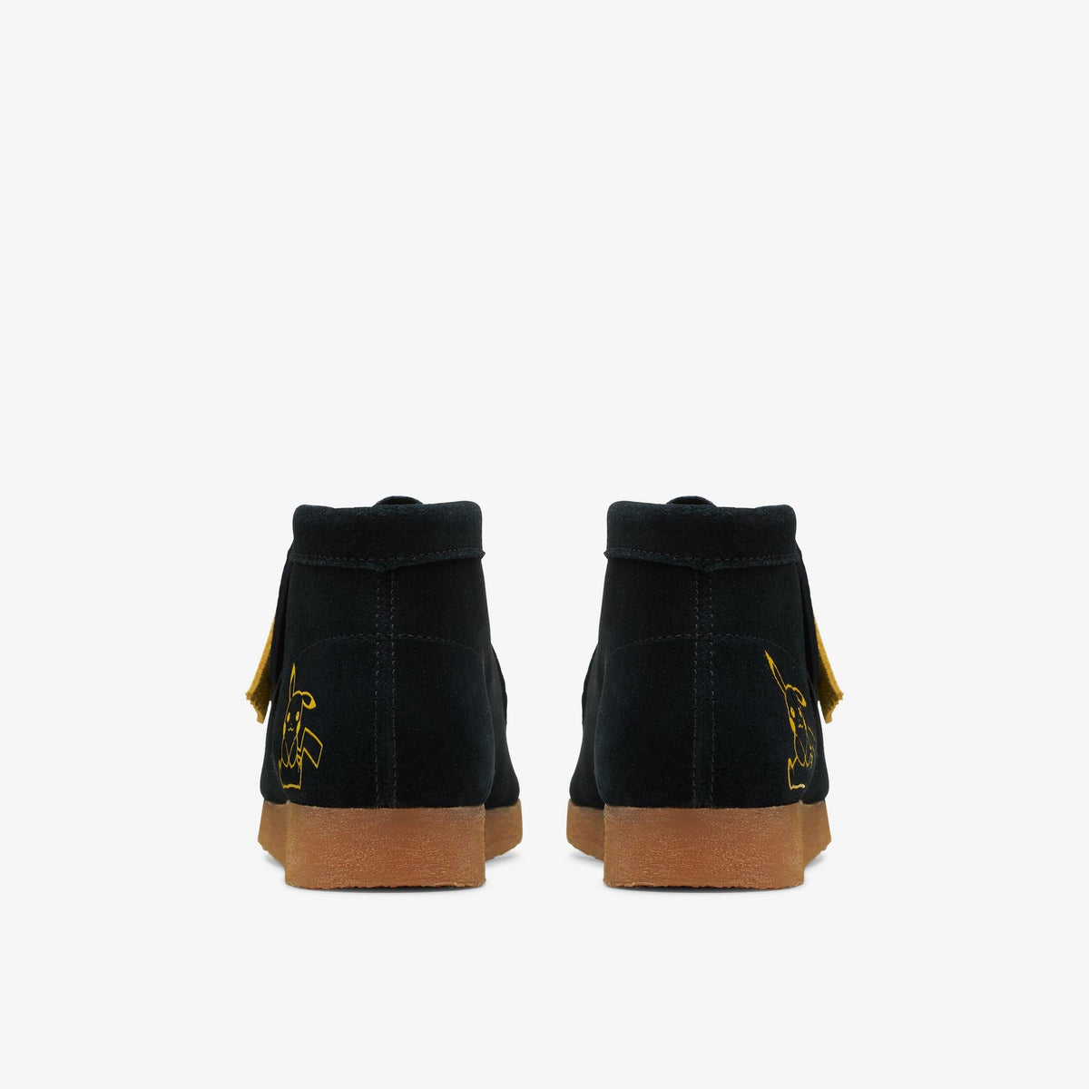 Clarks Originals Wallabee Men's Black Print 26169543 — detail view