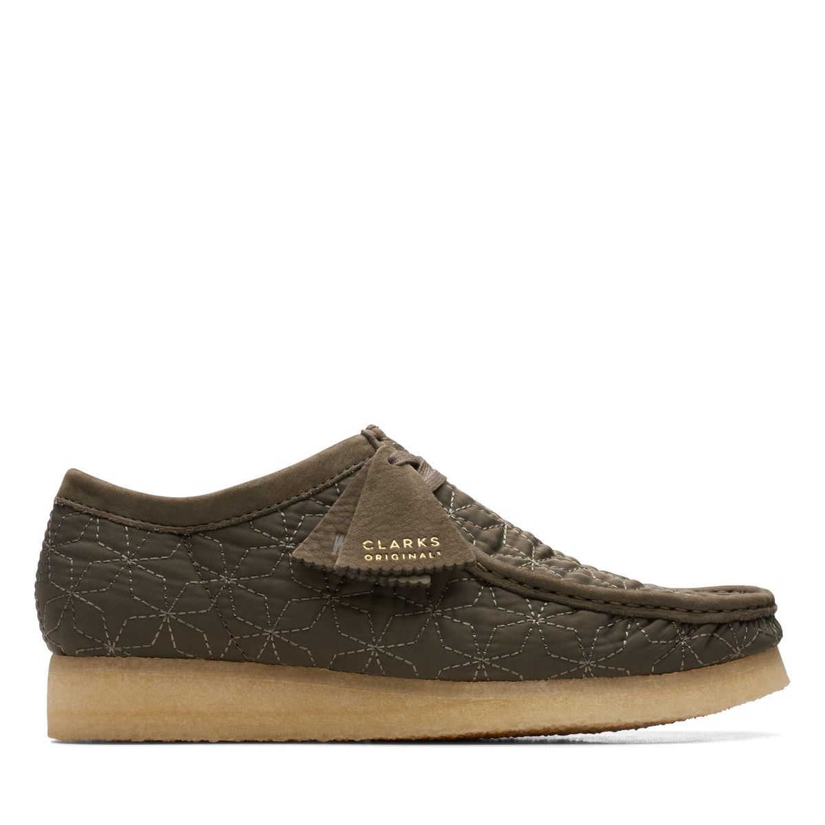 Clarks Originals Wallabee Olive Combi Men's Olive Combi Textile 26169733