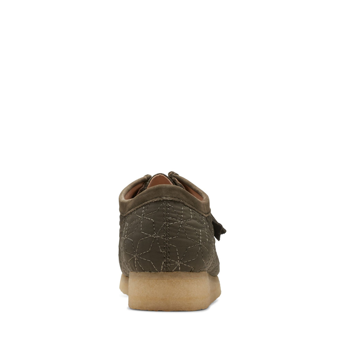 Clarks Originals Wallabee - Olive Combi Men's Olive Combi 26169733 — top view