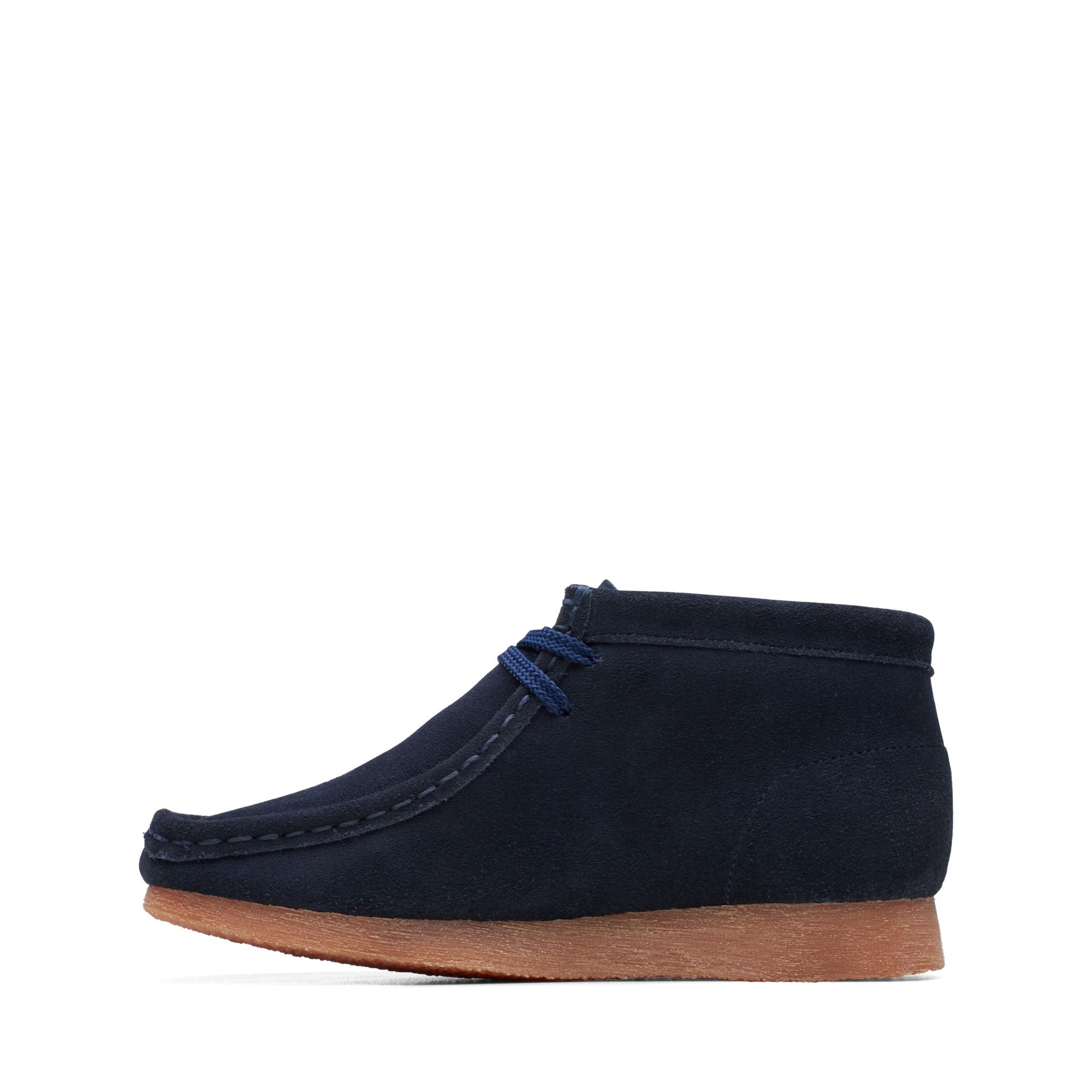 Clarks Originals Wallabee Boot O Kids' Blue