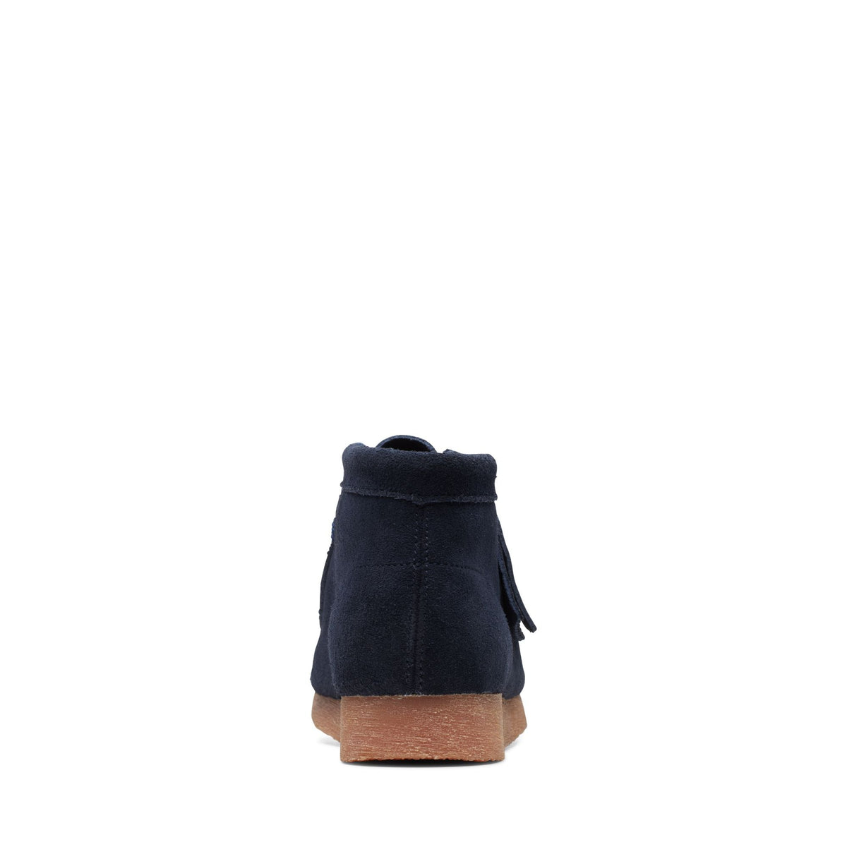 Clarks Originals Wallabee Boot Kids' Unisex Blue Suede 26169790 — top view