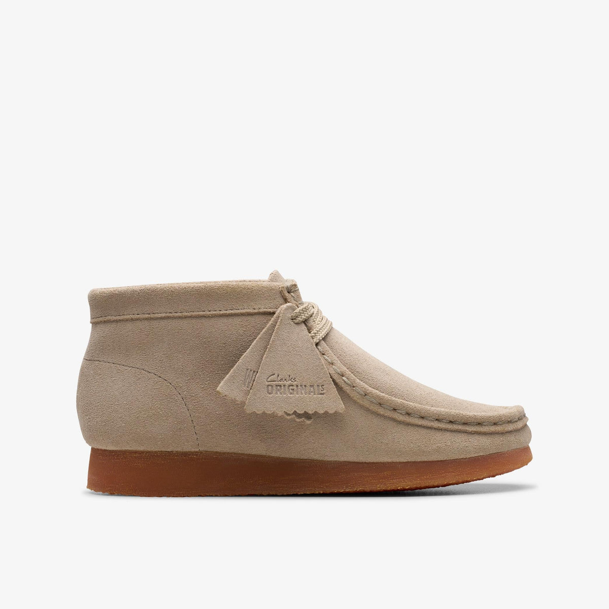 Clarks Originals Wallabee Boot O Kids' Unisex Sand Suede 26169805