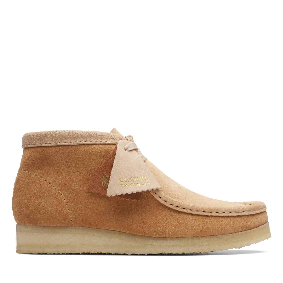 Clarks Originals Wallabee Boot Women's Tan Combi Suede 26169841
