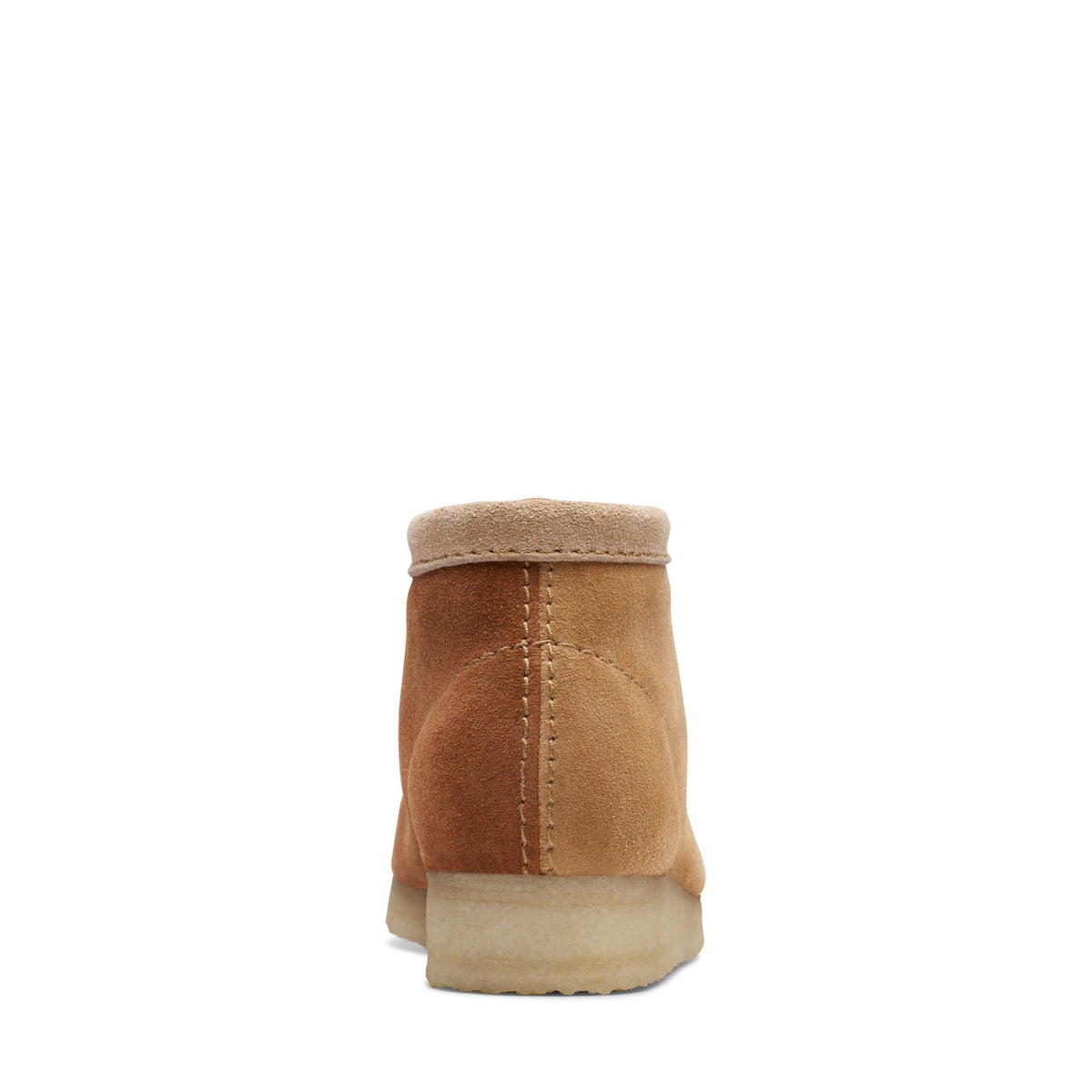 Clarks Originals Wallabee Boot Women's Tan Combi Suede 26169841 — top view
